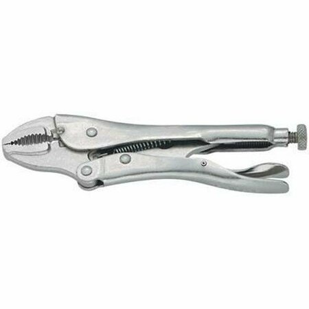 WILLIAMS Locking Plier, 5 Inch OAL, Curved Jaw JHW23301